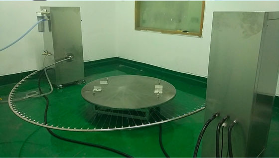 LIYI IEC60529 Standard Водонепроницаемая испытательная машина Осциллирующая трубка Распыление воды и брызги