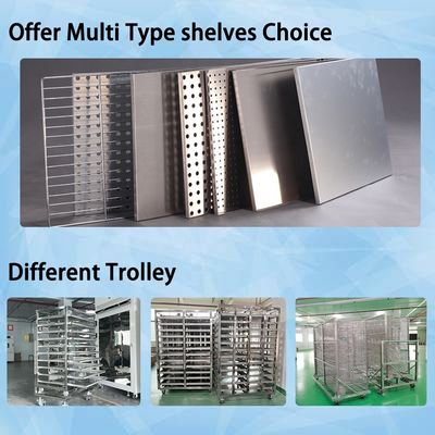 Промышленная сушильная печь 300°C Электрический нагрев SUS304