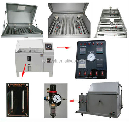 Liyi ASTM-B117 Corrosion Resistance Salt Spray Test Chamber with 108L~1000L Capacity and IP56 Protection Class